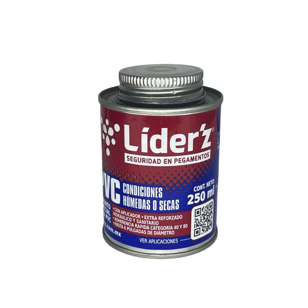 CEMENTO LIDER'Z P/PVC AZUL 250 ML (PA250)