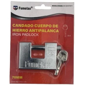 CANDADO CUERPO DE HIERRO ANTIPALANCA